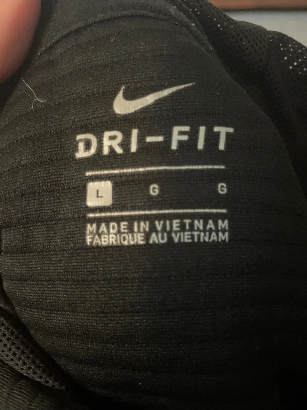 C50- Nike Black Dri-FIT Performance Top